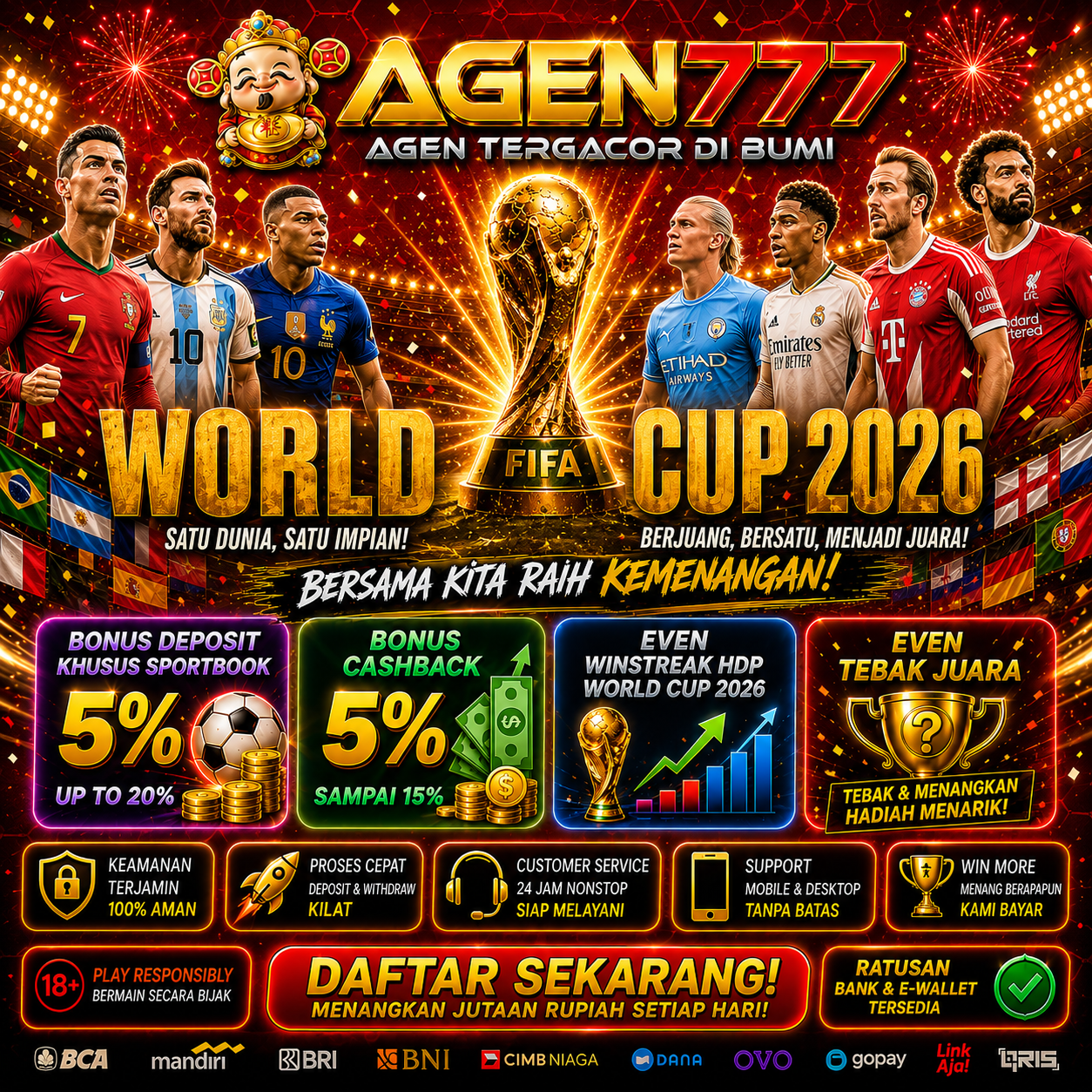 AGEN777 : Situs PG SOFT Banner